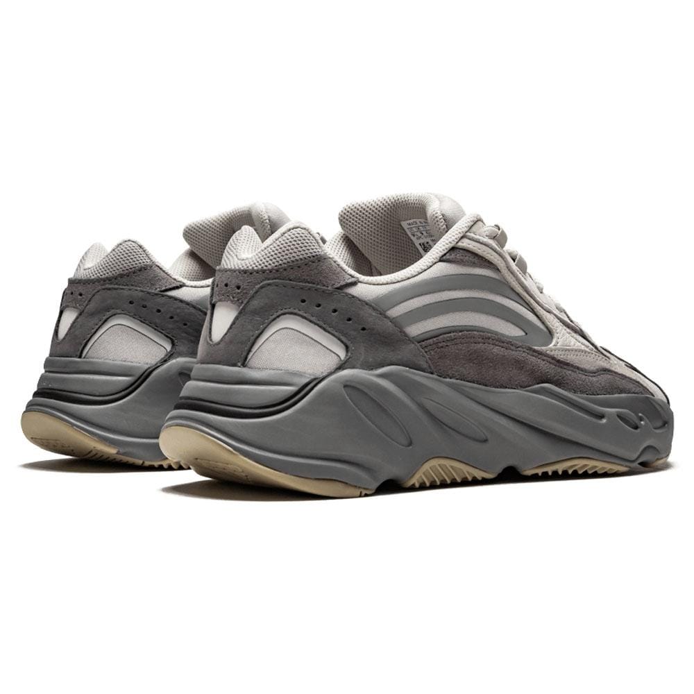 Gray sneakers with a white background