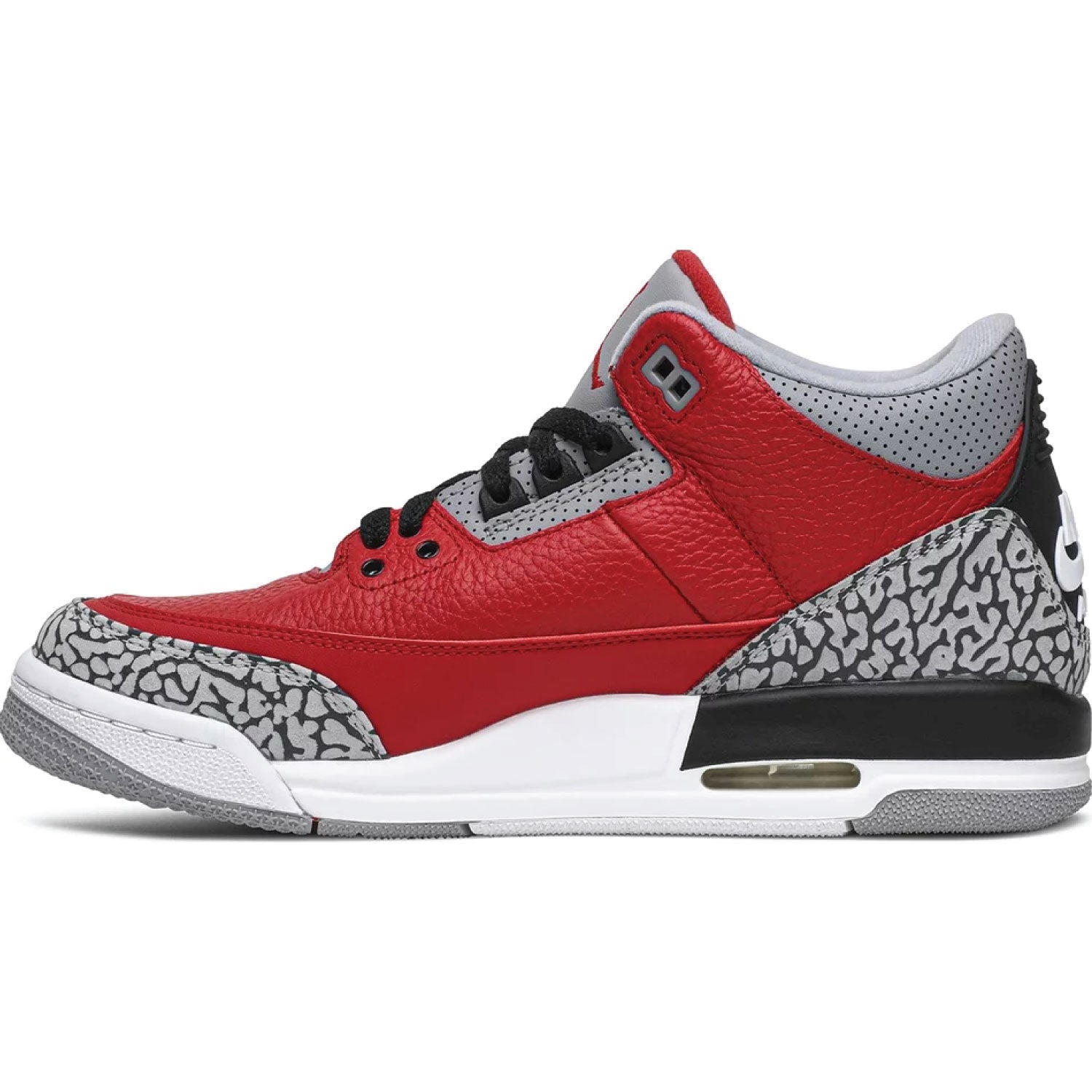 Air Jordan 3 Retro GS Fire Red Trainers Nike 5.5 UK Fire Red 