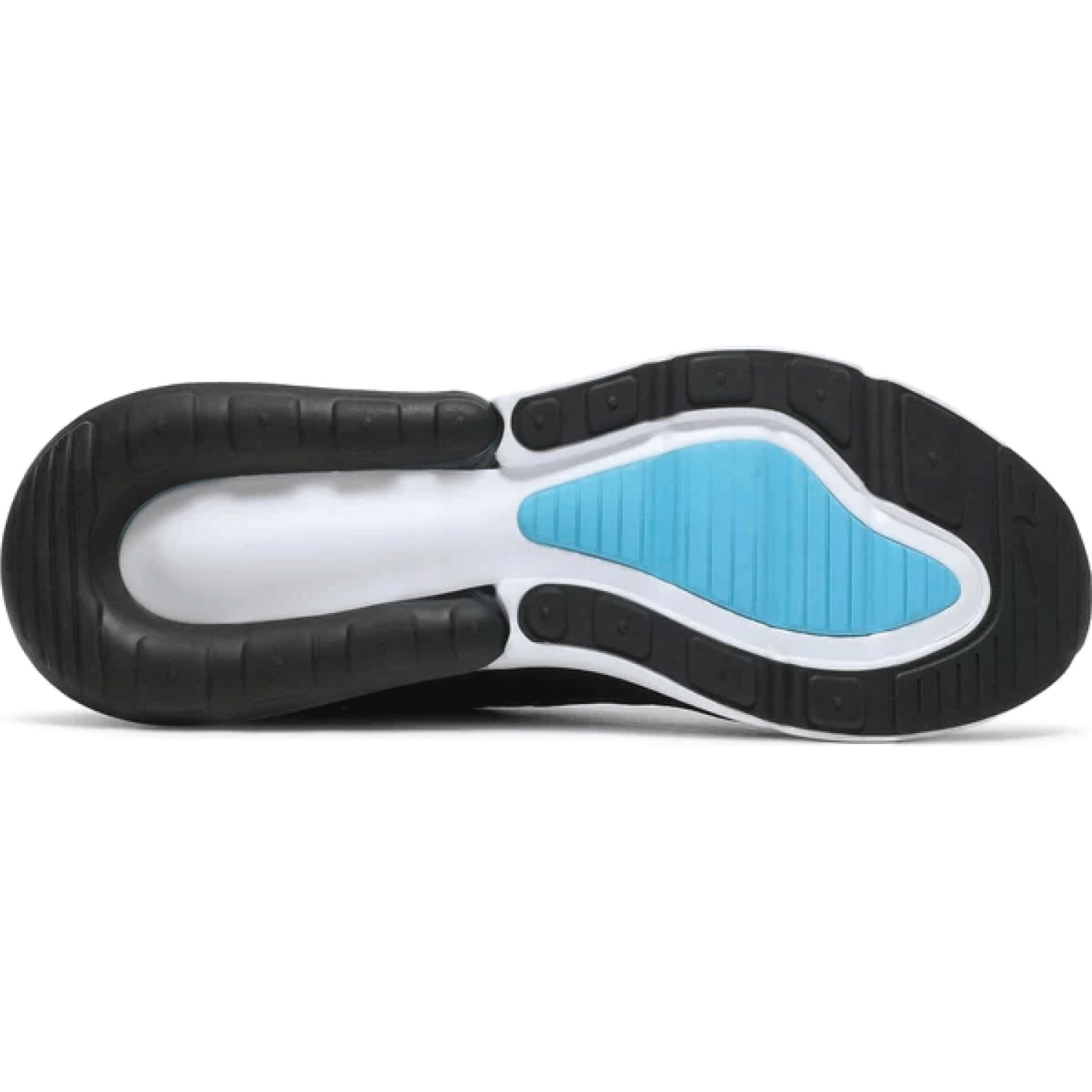 Air Max 270 Black Light Blue Fury Trainers Nike   