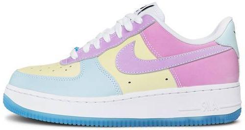 Air Force 1 Low UV Reactive TRAINERS NIKE 6 UK White 