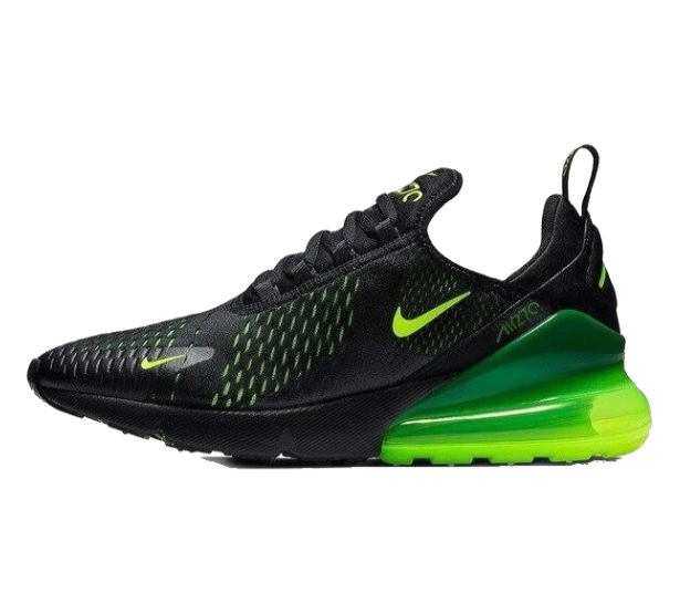 Air Max 270 Shoes TRAINERS NIKE Green 6.5 UK 