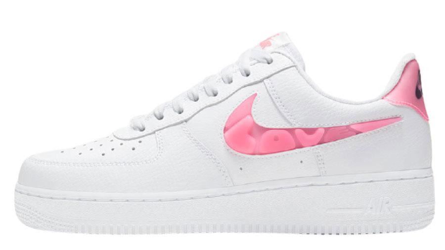 Air Force 1 Low 07 QS Valentine’s Day Love Letter TRAINERS NIKE 6 UK WHITE 
