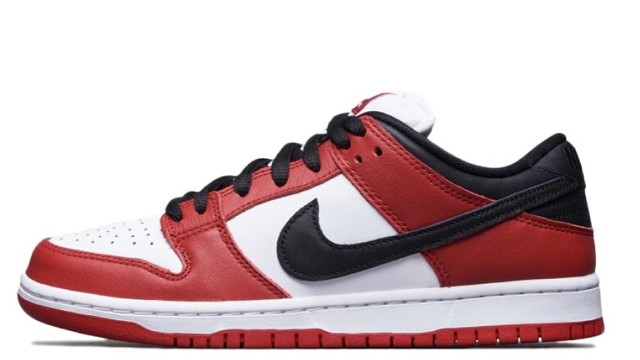 SB Dunk low Red TRAINERS NIKE 6 UK Red 